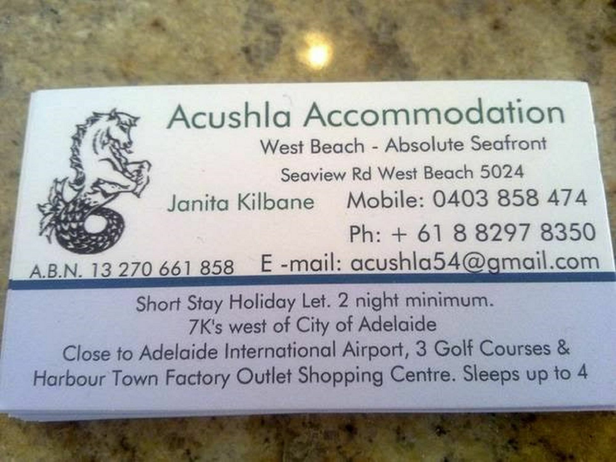 Acushla Accommodation West Beach Esterno foto